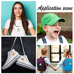 Полотенце в стиле вышивки ткань гладить/пришивать заплатки DIY-WH0308-79