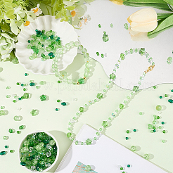 690pcs 15 Arten transparente Glasperlen&nbsp;GLAA-SC0003-53