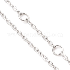 Изготовление браслетов из цепей из нержавеющей стали 304&nbsp;AJEW-JB01494