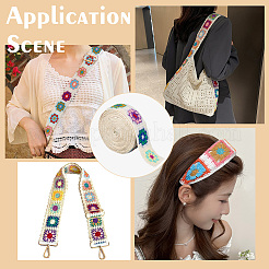 5 ярд полиэстеровой вышивальной ленты OCOR-MA0001-57A