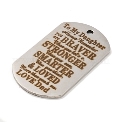 Подвески из нержавеющей стали 201&nbsp;STAS-L079-01P-10