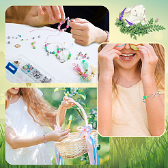 Набор для самостоятельного изготовления браслетов от сглаза DIY-PH0008-86