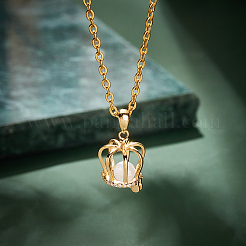 1 шт. 925 подвески из стерлингового серебра с микропаве из кубических цирконий STER-PH0001-24G