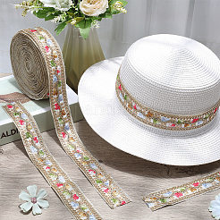 Ruban à paillettes en polyester brodé&nbsp;OCOR-WH20003-39B