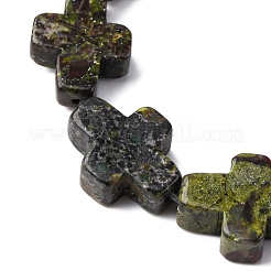 Бисер натуральный дракон крови пряди G-I369-A27-02