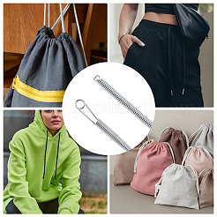 12 шт. пружинная стальная резинка нитевдеватель направляющая для шнурка FIND-FH0011-18