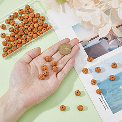 70 Stück ungefärbte natürliche Rudraksha-Perlen&nbsp;WOOD-DC0001-27