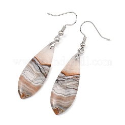 Ohrhänger aus natürlichem Amethyst&nbsp;GG-EJEW-JE07256