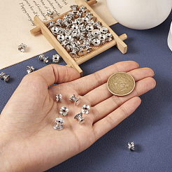 60шт 4 стиля колпачки из сплава в тибетском стиле&nbsp;FIND-TA0002-98