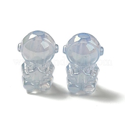 УФ-покрытие радужными переливающимися акриловыми бусинами PACR-M002-06C