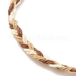 3pcs 3 ensembles de bracelets tressés en polyester ciré&nbsp;BJEW-JB08115-02