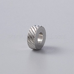 Perline distanziatrici in acciaio inossidabile 303&nbsp;FIND-TAC0002-042
