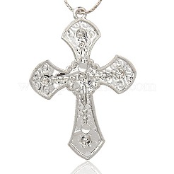 Сплав горный хрусталь большие кулоны&nbsp;RB-J113-01AS