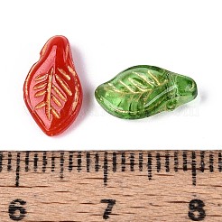 Прозрачные стеклянные бусины LAMP-T021-38M