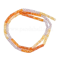 Cuentas de circonio cúbico hebras&nbsp;ZIRC-P125-2x3mm-16