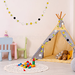 2шт. подвеска из пчелиной шерсти&nbsp;HJEW-OC00046