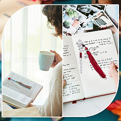 4 шт. 2-х стильные закладки из сплава AJEW-GF0007-98