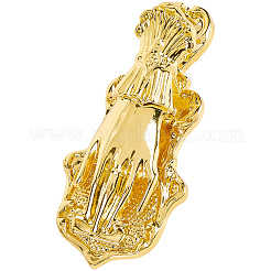 Зажим для закладки в форме руки из сплава AJEW-CP0006-94A-G