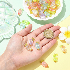 200 шт. подвески из прозрачного АБС-пластика&nbsp;PALLOY-CJ00120