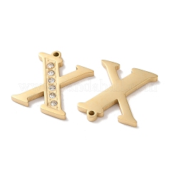Pendentifs en acier inoxydable 304 plaqué or 14 carat véritable&nbsp;STAS-L022-157G-X