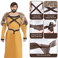 Шали из искусственной шерсти&nbsp;AJEW-WH20020-212A