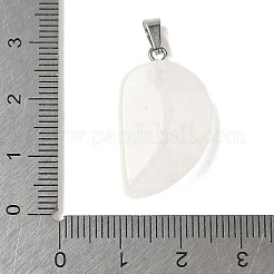 Резные подвески из натуральных кристаллов кварца G-P599-04P-11