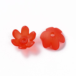 Матовые акриловые колпачки из бисера MACR-S371-07A-712