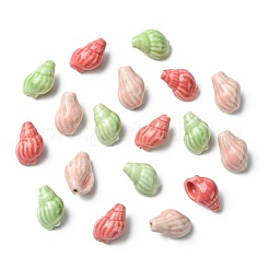 18шт 3 цвета фарфоровые бусины ручной работы PORC-FS0001-26