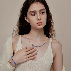 3 нити натуральных содалитовых бусин нити G-OC0005-07