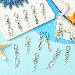 20 шт. 5 стильных подвесных украшений из сплава&nbsp;HJEW-YW00224