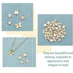 50 шт. 5 стильных подвески из латуни с покрытием на стойке&nbsp;KK-FH0004-69