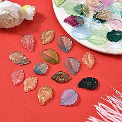 50шт 3 стиля прозрачные стеклянные подвески&nbsp;GLAA-FP0001-28