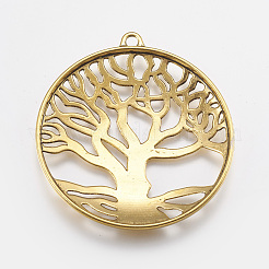 Colgante de estilo tibetano cabochon ajustes&nbsp;TIBEP-A23210-AG-FF