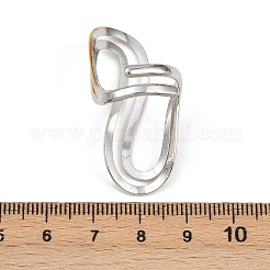 Кольца-манжеты из нержавеющей стали 304&nbsp;RJEW-D331-01A-PG