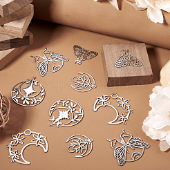 10 шт. 5 подвески из нержавеющей стали 201&nbsp;STAS-PJ0001-47