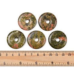 Природные подвески Unakite G-C220-F01-30mm