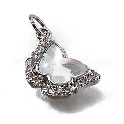 Латунные микро проложить кубического циркония подвески KK-Q043-03P-01