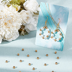 80 шт. 2 бусины из нержавеющей стали 201 STAS-UN0052-10