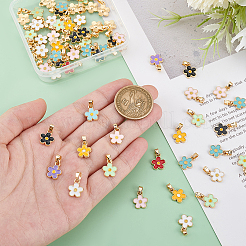 10 комплект подвесок из эмали из сплава FIND-PH0020-73