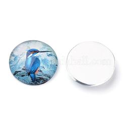 Cabochons di vetro flatback per i progetti fai da te&nbsp;GGLA-S029-12mm-017