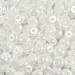 Непрозрачные цвета блестящие стеклянные бусины&nbsp;X1-SEED-P008-01C-07