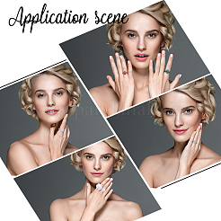 52 шт. 4-х видов регулируемых латунных колец KK-SC0002-93