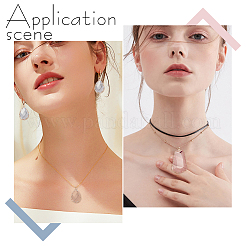 12 шт. 6 подвески из прозрачного стекла FIND-GO0003-63