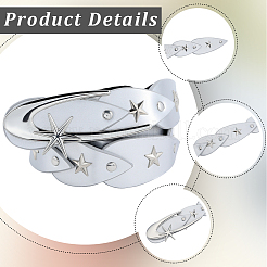 1 шт. цепочка из искусственной кожи&nbsp;AJEW-CL0001-91B