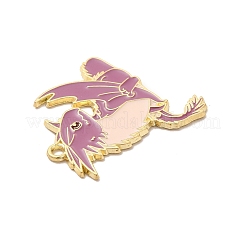 Pendentifs d'émail en alliage&nbsp;X-ENAM-A143-10KCG-03