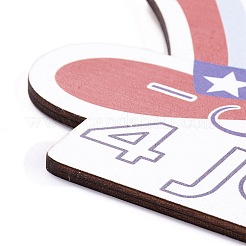 День независимости доска плотности деревянные настенные украшения подвески дверные таблички&nbsp;HJEW-C004-11