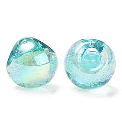 УФ-покрытие радужными переливающимися акриловыми бусинами OACR-G012-06A