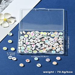 120pcs 12 styles de perles d'argile polymère faites à la main&nbsp;CLAY-CJ0001-83