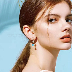 2 нити натуральных апатитовых бусин нити G-OC0004-49