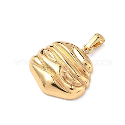 Подвески из текстурированной нержавеющей стали 304&nbsp;STAS-L309-10G